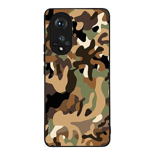 Θήκη Sonique Camouflage Army Series για Honor 50 5G / Nova 9 Καφέ