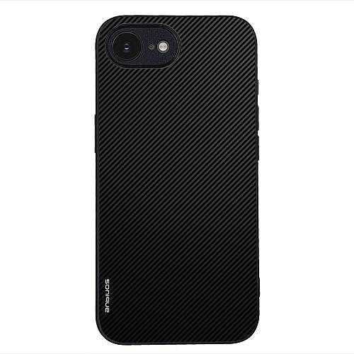 Θήκη Sonique Carbon Series για Apple iPhone 16e Μαύρο