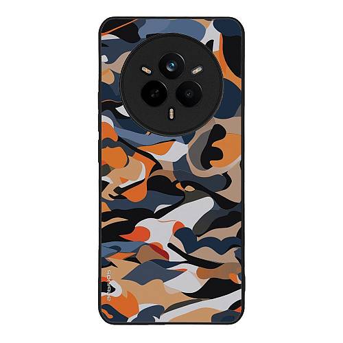 Θήκη Sonique Camouflage Army Series για Realme 14 Pro 5G Πορτοκαλί
