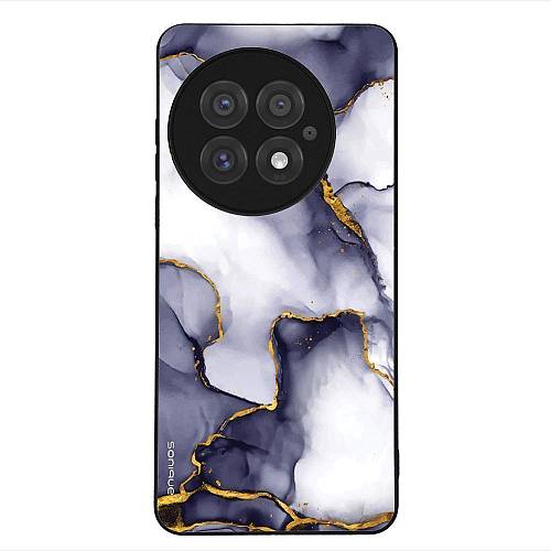 Θήκη Sonique Marble Series για OnePlus 13 5G Μωβ Γκρι