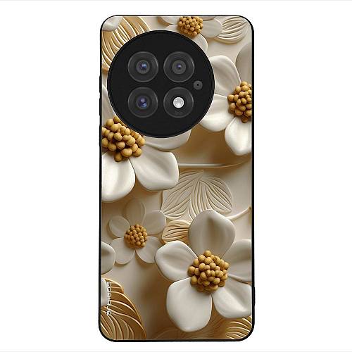 Θήκη Sonique 3D Flower Series για OnePlus 13 5G Λευκό