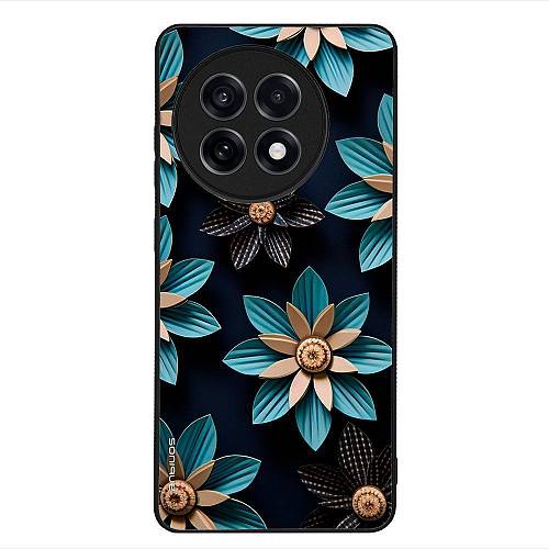 Θήκη Sonique 3D Flower Series για OnePlus 13R 5G Γαλάζιο