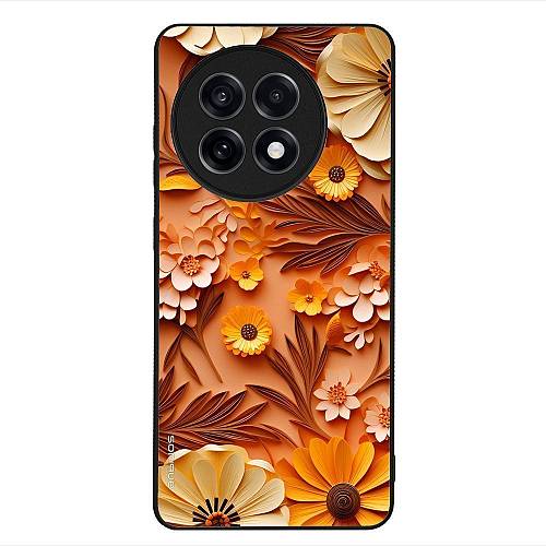 Θήκη Sonique 3D Flower Series για OnePlus 13R 5G Πορτοκαλί