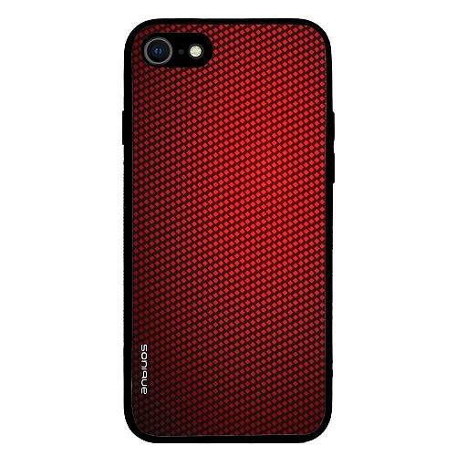 Θήκη Sonique Carbon Series για Apple iPhone 7 / iPhone 8 / iPhone SE 2020 / iPhone SE 2022 Κόκκινο