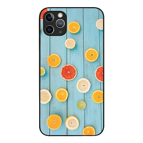Θήκη Sonique Fruit Series για Apple iPhone 11 Pro Max Γκρέιπφρουτ