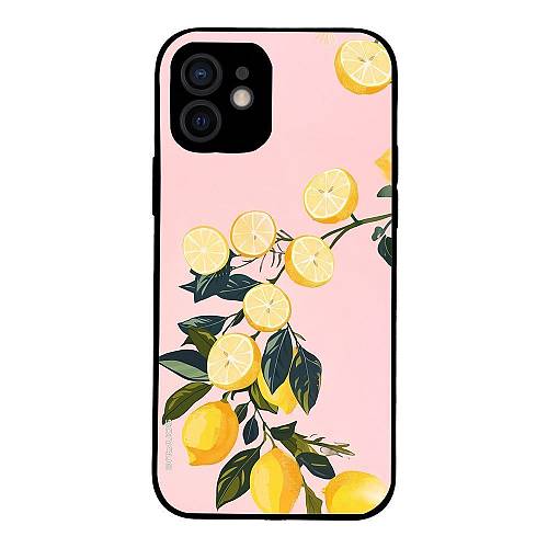 Θήκη Sonique Fruit Series για Apple iPhone 12 Λεμόνι