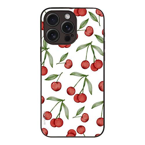 Θήκη Sonique Fruit Series για Apple iPhone 15 Pro Max Κεράσι 01