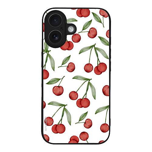 Θήκη Sonique Fruit Series για Apple iPhone 16 Κεράσι 01