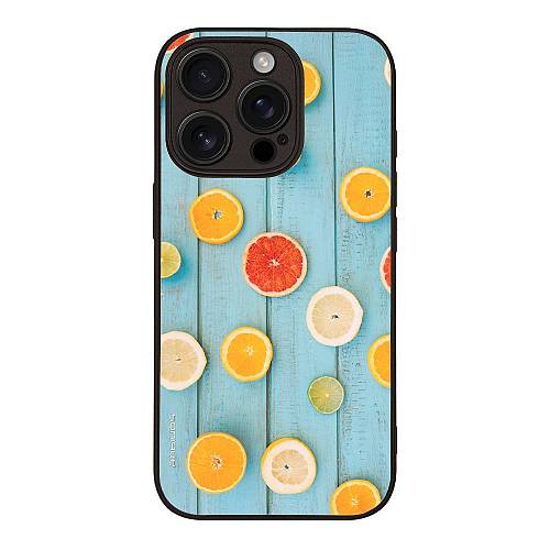 Θήκη Sonique Fruit Series για Apple iPhone 16 Pro Γκρέιπφρουτ