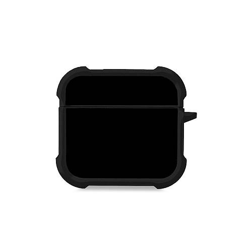 Θήκη Σιλικόνης Sonique ColorBloc Series για AirPods 4 Μαύρο