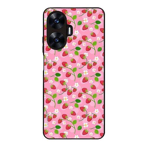 Θήκη Sonique Fruit Series για Realme C55 Φράουλα