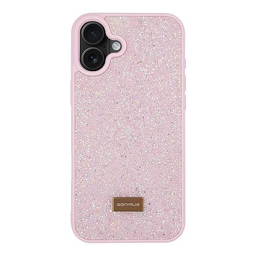 Θήκη Lux Diamond Sonique Apple iPhone 16 Ροζ