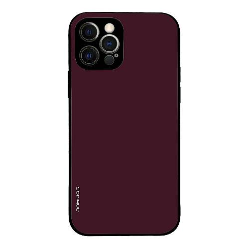 Θήκη Sonique ColorBloc Series για Apple iPhone 12 Pro Μπορντό