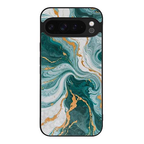 Θήκη Sonique Marble Series για Google Pixel 9 Pro XL 5G Πράσινο 01