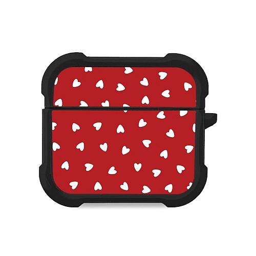 Θήκη Σιλικόνης Sonique Heart Series για AirPods 3 Κόκκινο