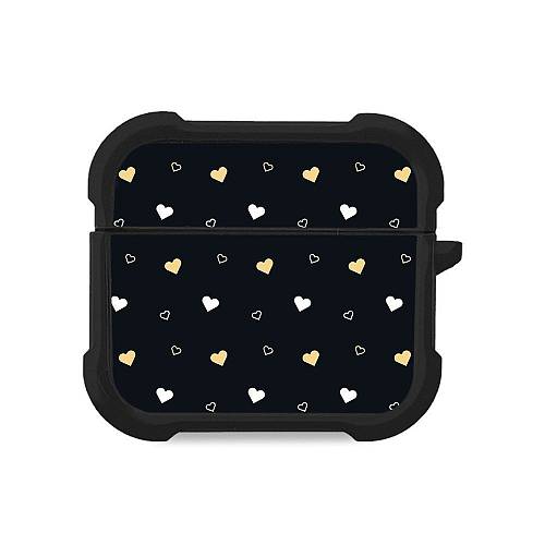 Θήκη Σιλικόνης Sonique Heart Series για AirPods 3 Μαύρο 01