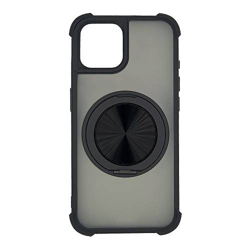 Θήκη Magnetic MagMatte Ring Sonique Apple iPhone 15 Μαύρο