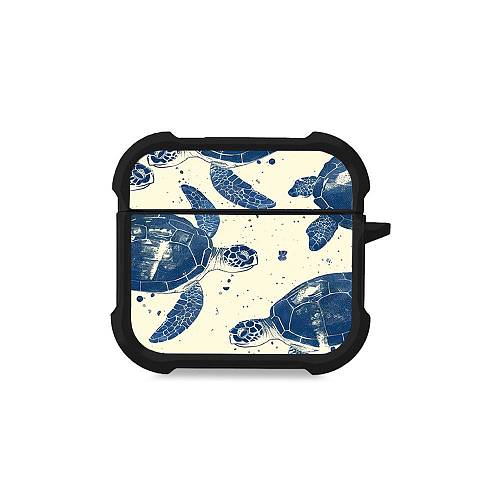 Θήκη Σιλικόνης Sonique Ocean Series για AirPods 4 Χελώνες