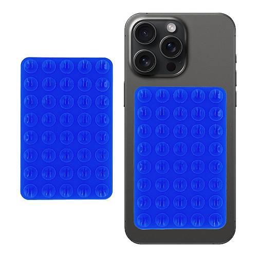 Βεντούζα Σιλικόνης Διπλής Όψης Sonique για κινητό Μπλέ