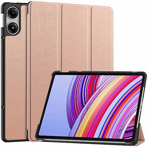 Θήκη Tablet Smartcase Slim Sonique για Xiaomi Redmi Pad Pro 12.1" Ροζ Χρυσό