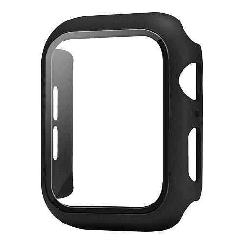 Θήκη Προστασία PC + Tempered Glass Sonique για Apple Watch Apple Watch 10 42mm Μαύρο