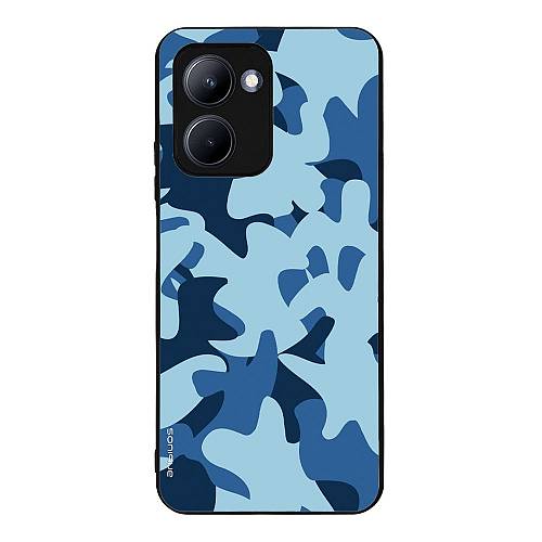 Θήκη Sonique Camouflage Army Series για Realme C33 Μπλε