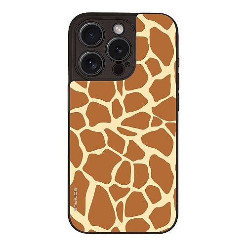Θήκη Sonique Animal Print Series για Apple iPhone 15 Pro Giraffe 02