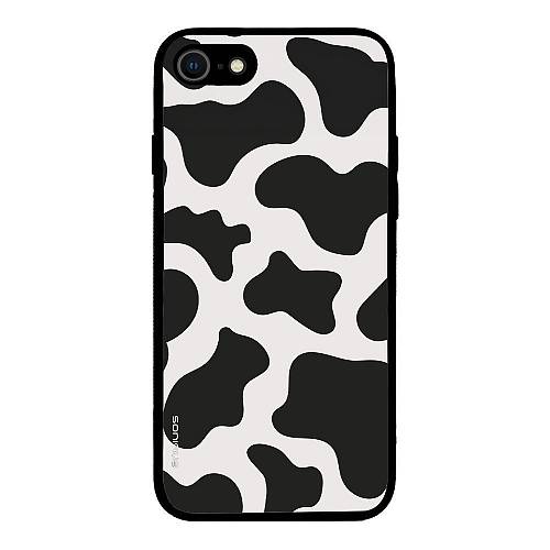 Θήκη Sonique Animal Print Series για Apple iPhone 7 / iPhone 8 / iPhone SE 2020 / iPhone SE 2022 Cow 01