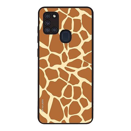 Θήκη Sonique Animal Print Series για Samsung Galaxy A21s Giraffe 02