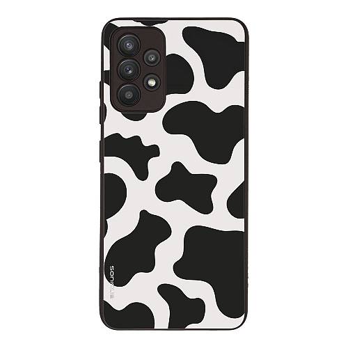 Θήκη Sonique Animal Print Series για Samsung Galaxy A32 4G Cow 01