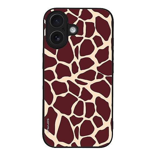 Θήκη Sonique Animal Print Series για Apple iPhone 16 Giraffe 03