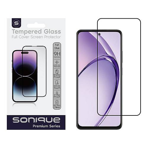 Hardy Glass Sonique Premium Series HD Full Cover 9H Oppo Oppo A80 5G Μαύρο