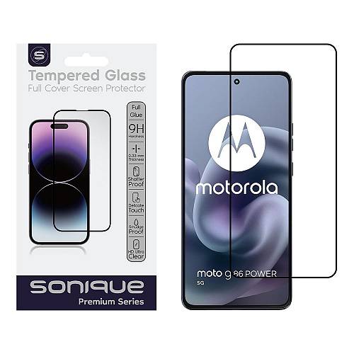 Hardy Glass Sonique Premium Series HD Full Cover 9H Motorola Moto G86 5G Μαύρο