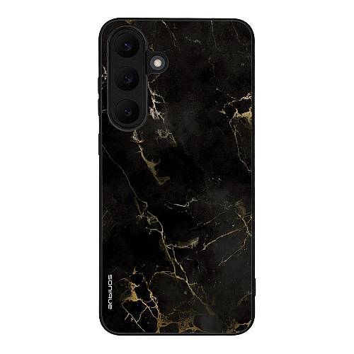 Θήκη Sonique Marble Series για Samsung Galaxy S25 FE Μαύρο 01