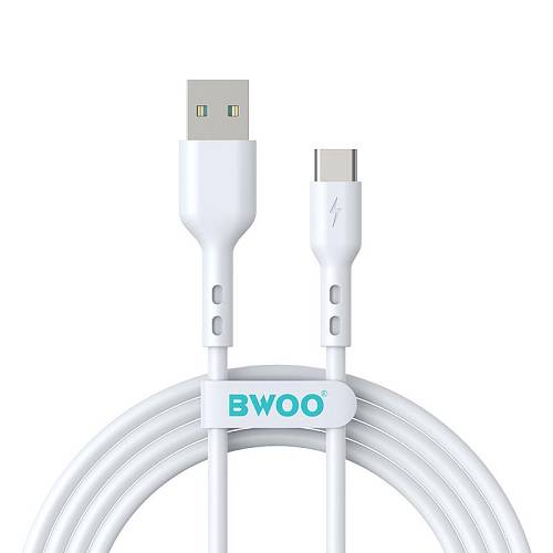 BWOO - X172c Καλώδιο USB σε Type C 2μ 3A 15W Λευκό