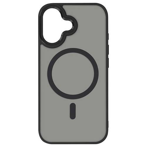 Apple iPhone 16 - Frozen Magsafe Case Black