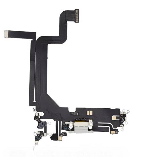 Apple iPhone 14 Pro Max - Charging Flex Cable Connector Silver OEM