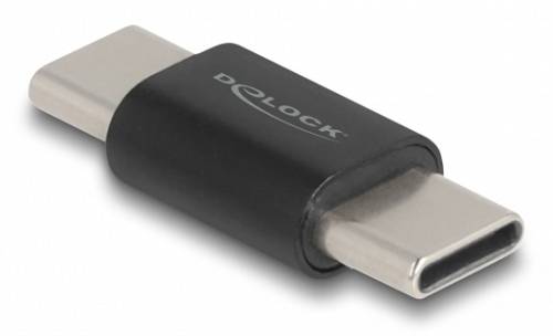 DELOCK αντάπτορας USB-C 60035, αρσενικό σε αρσενικό, 10Gbps, μαύρος 60035