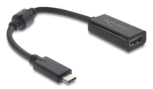 DELOCK αντάπτορας USB-C σε HDMI 61085, 8K/60Hz, μαύρος 61085