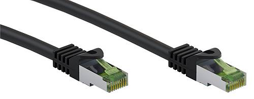 GOOBAY καλώδιο δικτύου 61100, CAT 8.1 S/FTP, copper, LSZH, 20m, μαύρο 61100