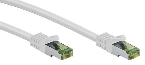 GOOBAY καλώδιο δικτύου 61111, CAT 8.1 S/FTP, copper, LSZH, 20m, λευκό 61111