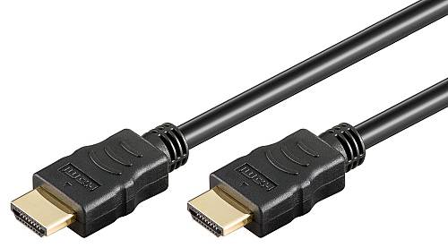 GOOBAY καλώδιο HDMI 2.0 61161 με Ethernet, 4K/60Hz, 18 Gbps, 5m, μαύρο 61161