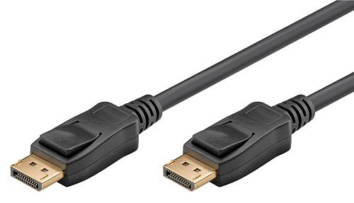 GOOBAY καλώδιο DisplayPort 61699, 8K/60Hz, 32.4 Gbps, 5m, μαύρο 61699