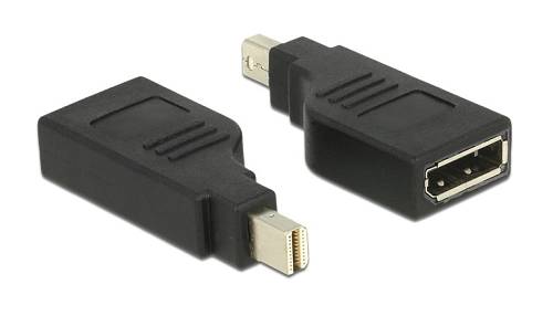 DELOCK αντάπτορας mini DisplayPort σε DisplayPort 65626, 4K, 90° 65626