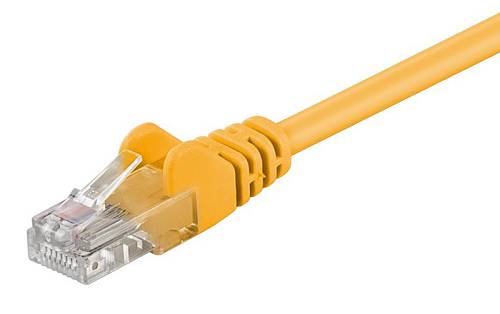 GOOBAY καλώδιο δικτύου 68356, CAT 5e U/UTP, CCA, 2m, κίτρινο 68356