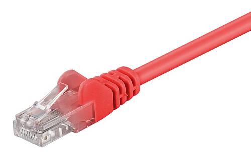 GOOBAY καλώδιο δικτύου 68379, CAT 5e U/UTP, CCA, 5m, κόκκινο 68379