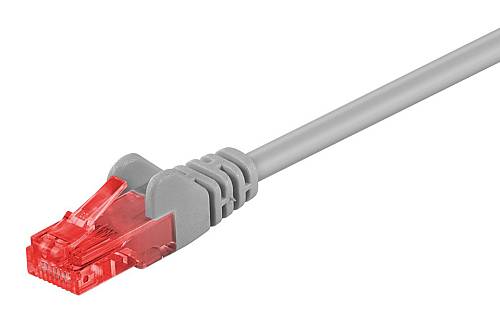 GOOBAY καλώδιο δικτύου 68404, CAT 6 U/UTP, CCA, 20m, γκρι 68404