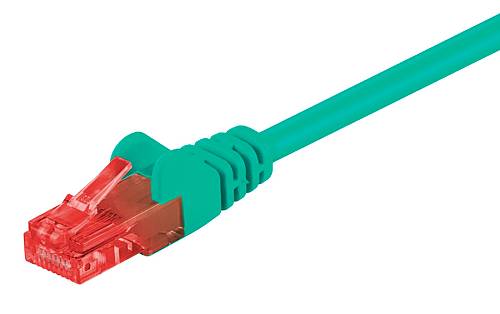 GOOBAY καλώδιο δικτύου 68410, CAT 6 U/UTP, CCA, 250MHz, 3m, πράσινο 68410