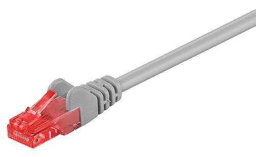 GOOBAY καλώδιο δικτύου 68449, CAT 6 U/UTP, CCA, 15m, γκρι 68449