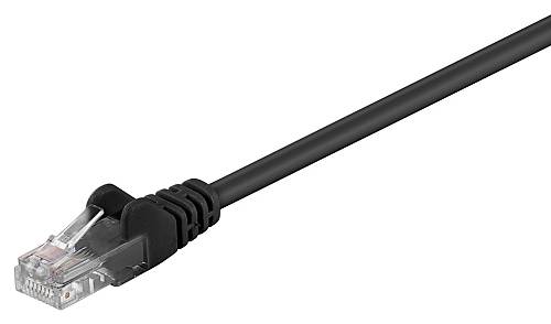 GΟOBAY καλώδιο δικτύου 68648, CAT 5e U/UTP, CCA, PVC, 20m, μαύρο 68648